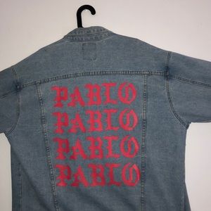 Pablo (Kanye) Denim Jacket Size XL Yeezy